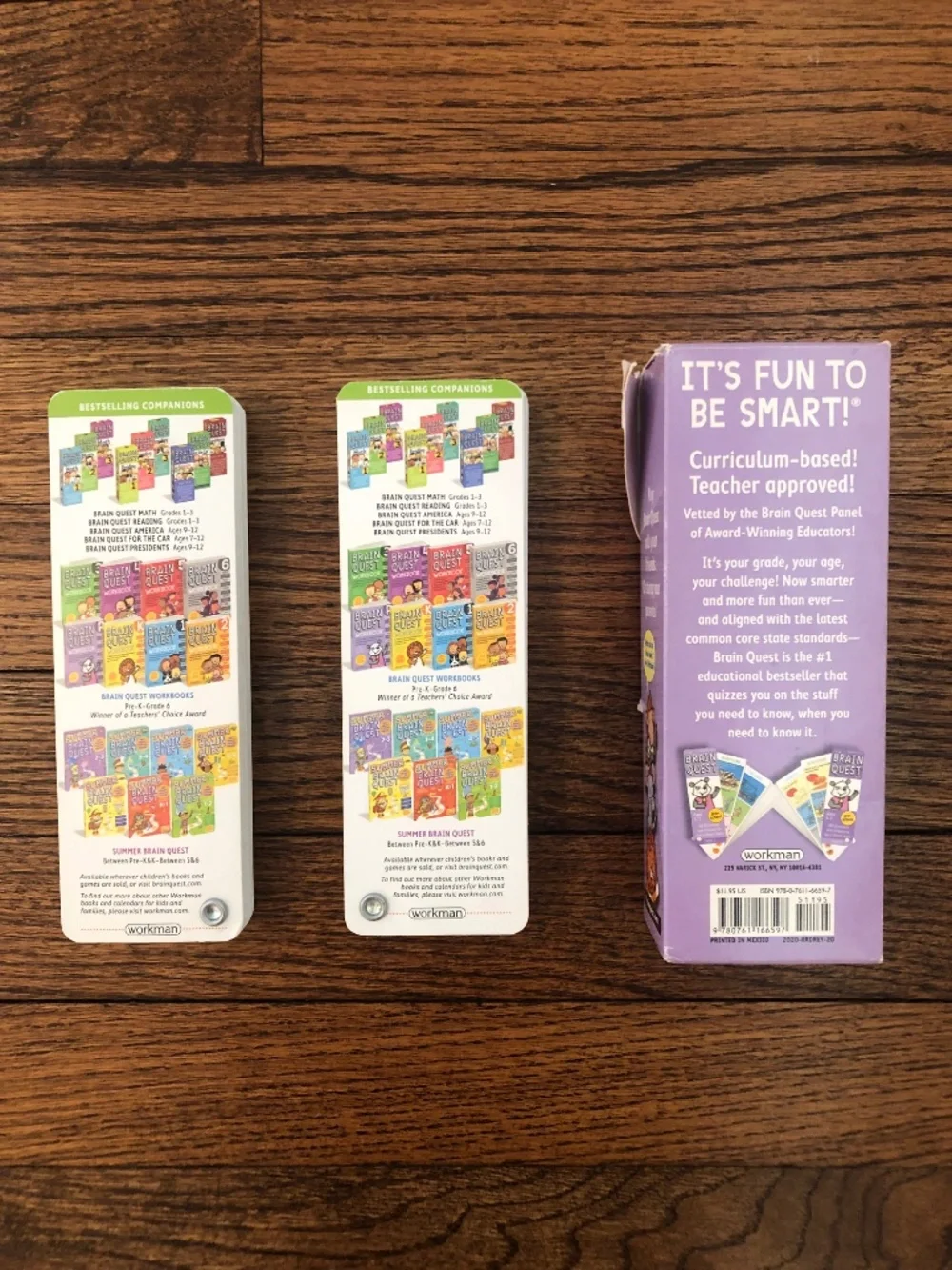 Brain Quest Question & Answer Cards,Preschool(Ages 4-5) & Kindergarten(Ages 5-6)